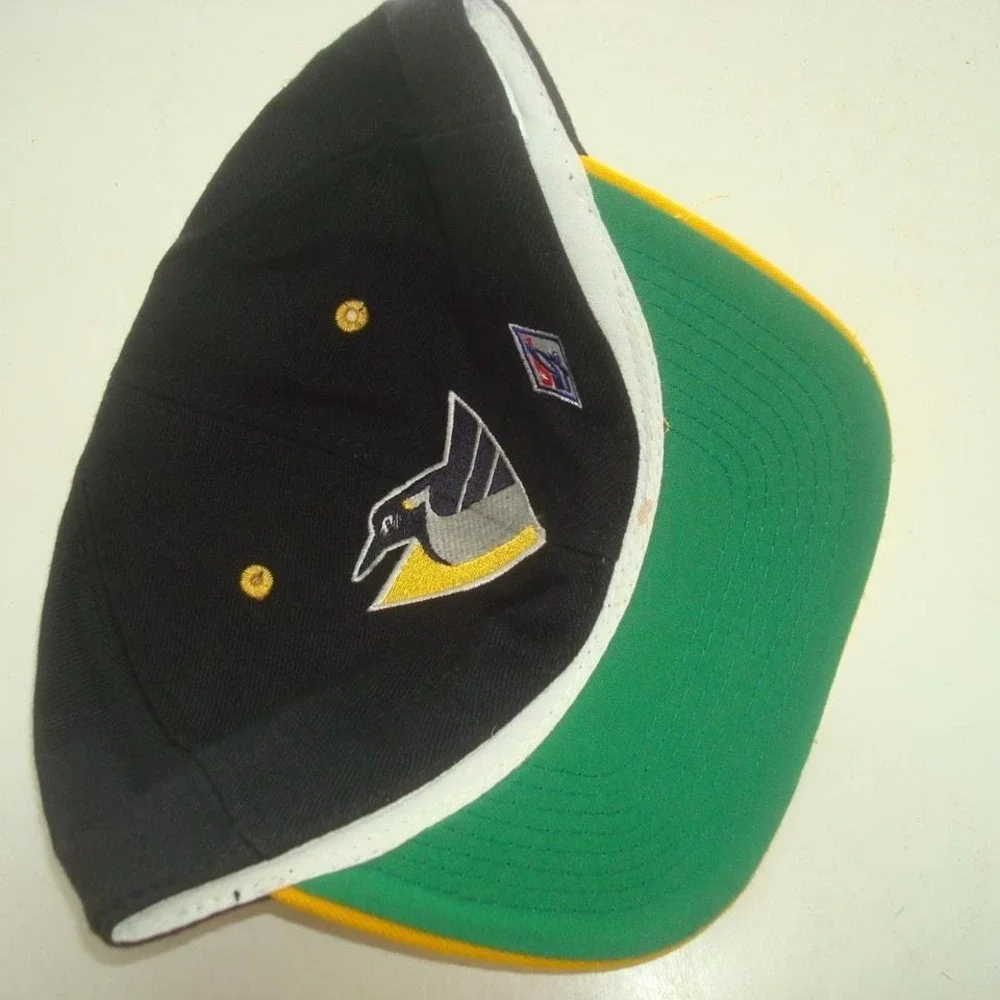 PITTSBURGH PENGUINS THE GAME 7 1/2 90S HAT CAP VINTAGE Y2K 00S E5‎